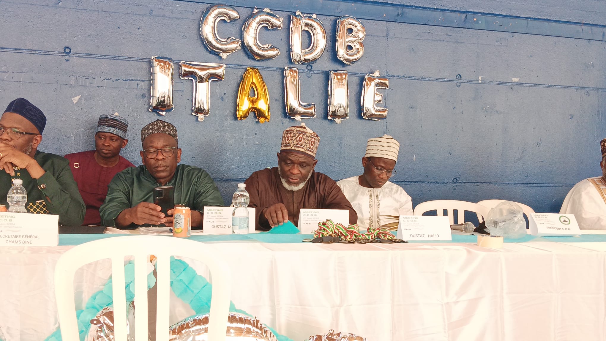 Tenu de l'assemblée Générale de CCDB en Italie du 26 juillet 2024 au 28 juillet 2024
